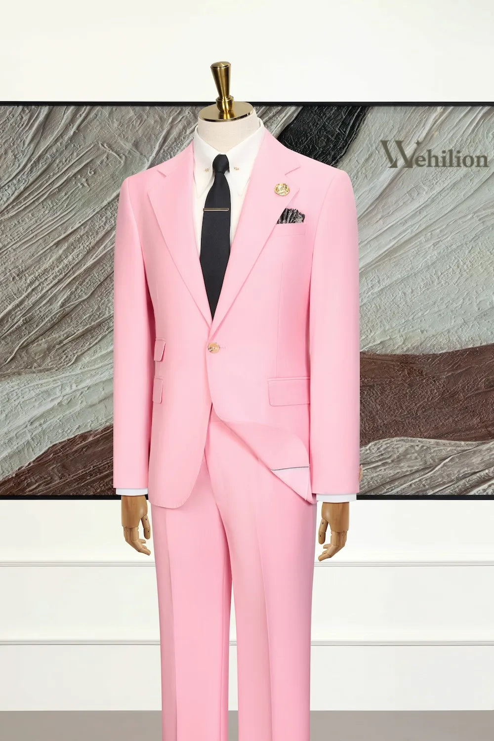 Men's Modern Slim Fit 3 Piece Suits