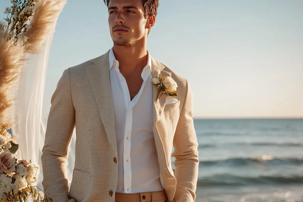 beach wedding dress code guys A Guide to Beach Wedding Attire for Men
