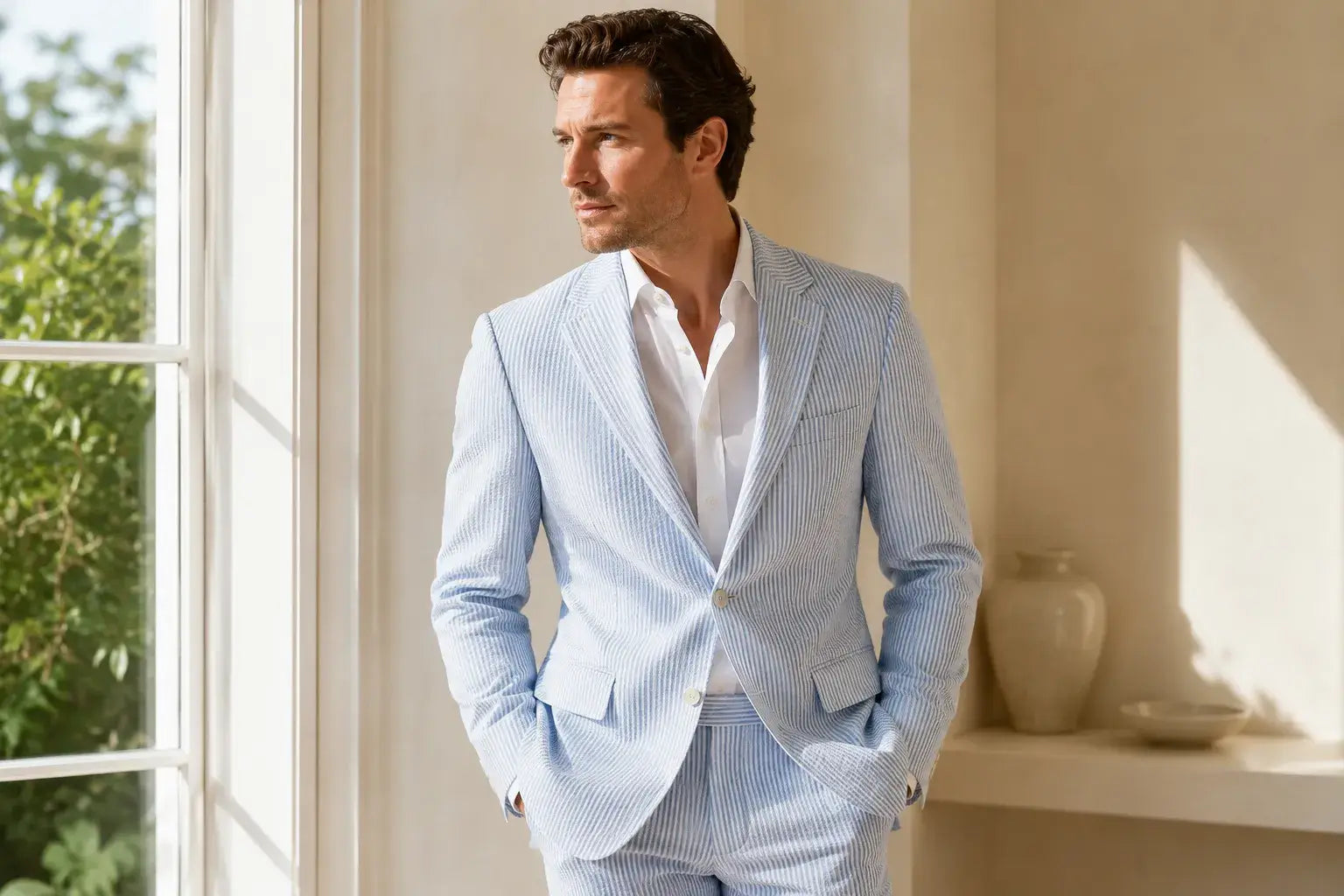 What Is a Seersucker Suit? Fabric, Fit & When to Wear It