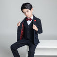 Cargar la imagen en la vista de la galería, Unique Design Slim Fit Modern 5 Piece Boys Suits
