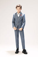 Formal 5 Piece Boys Suits（MORE COLORS+)