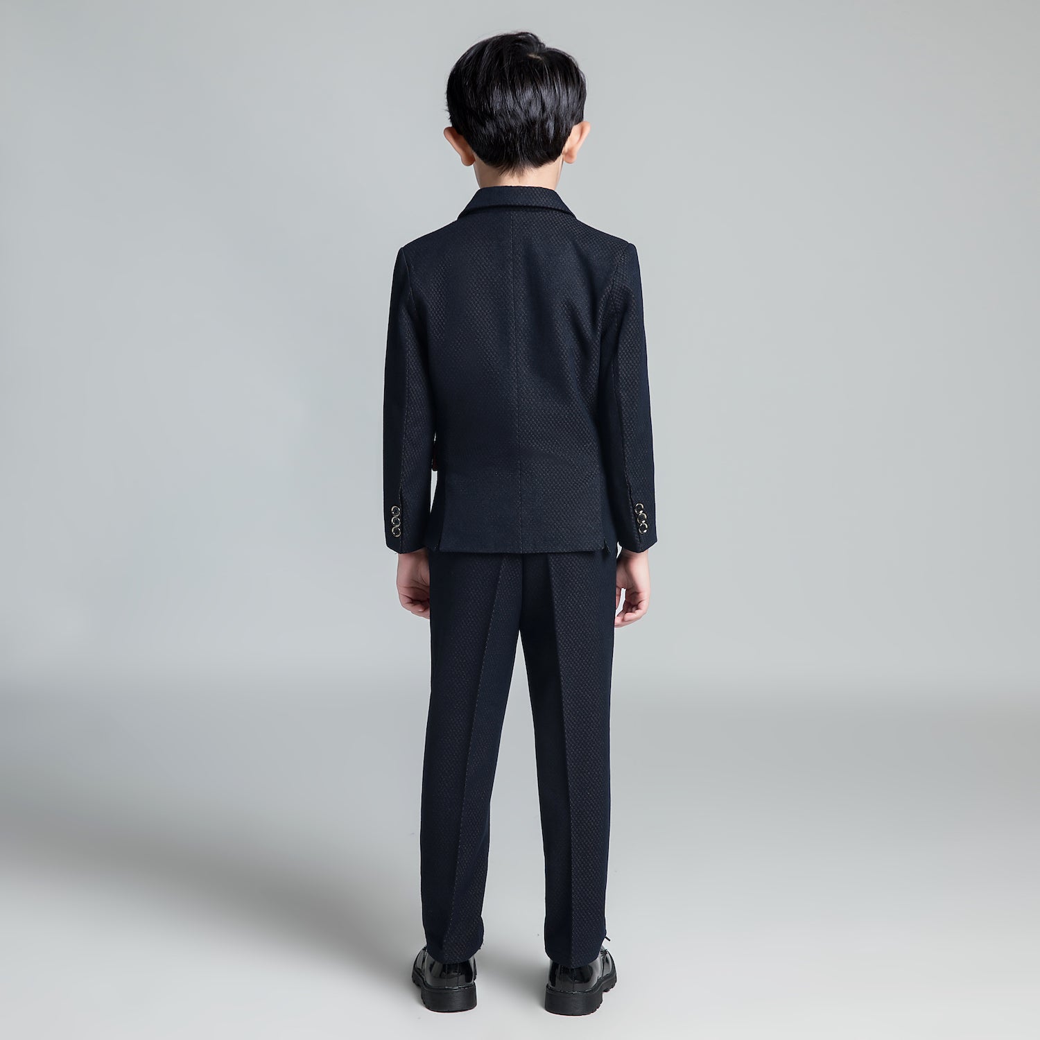 Unique Design Slim Fit Modern 5 Piece Boys Suits