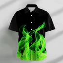 Graphic Tie Dye Casual Men's Shirt Daily Evening Party Vacation Summer Shirts