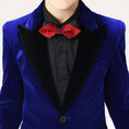 Charger l'image dans la visionneuse de la galerie, Royal Blue Velvet 5 Piece Boy's Formal Boys Suits
