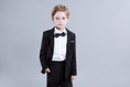 Cargar la imagen en la vista de la galería, Black Formal Tuxedo 5 Piece Boys Suits
