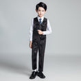 Load image into Gallery viewer, Unique Design Slim Fit Modern 5 Piece Boys Suits
