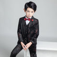 Cargar la imagen en la vista de la galería, Unique Design Slim Fit Modern 5 Piece Boys Suits
