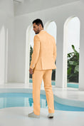 Bild in Galerie-Betrachter laden, Seersucker Striped Blazer Pants 2 Piece Men's Summer Suit
