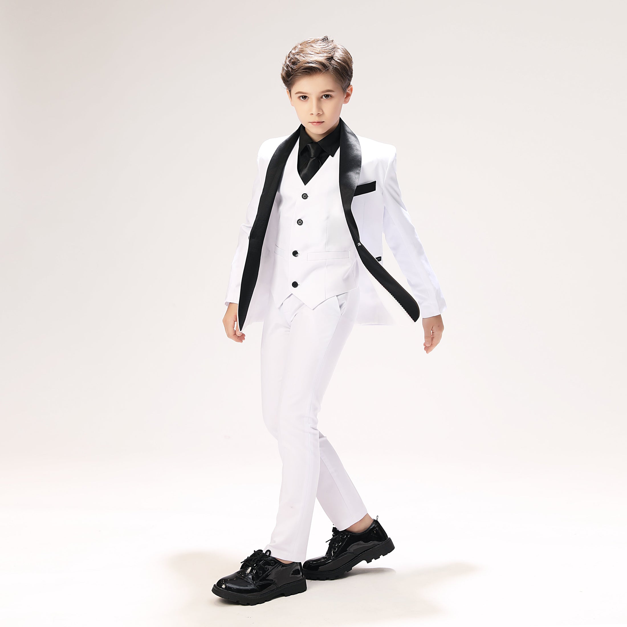 Formal 5 Piece Boys Suits（MORE COLORS+)