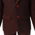 Charger l'image dans la visionneuse de la galerie, Red Polka Dot Party Banquet 5 Piece Boys Suits
