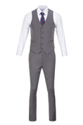 Load image into Gallery viewer, Stripe Men's 3 Piece Suits Double Breasted Blazer Vest Pants(MORE COLORS+)
