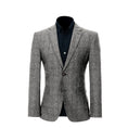 Load image into Gallery viewer, Classical Woollen Herringbone Business 2 Pieces Mens Suits 2790
