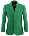 Load image into Gallery viewer, Green Boys Formal Blazer, Hot Sale School Jacket
