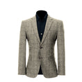 Load image into Gallery viewer, Classical Woollen Herringbone Business 2 Pieces Mens Suits 2790
