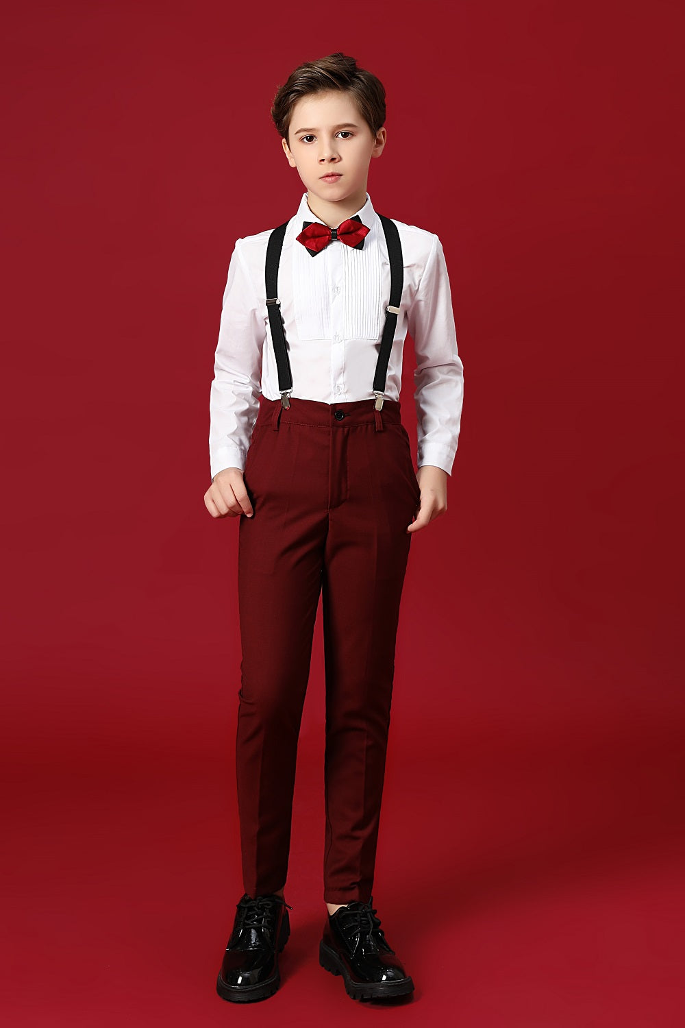 Formal 5 Piece Boys Suits（MORE COLORS+)