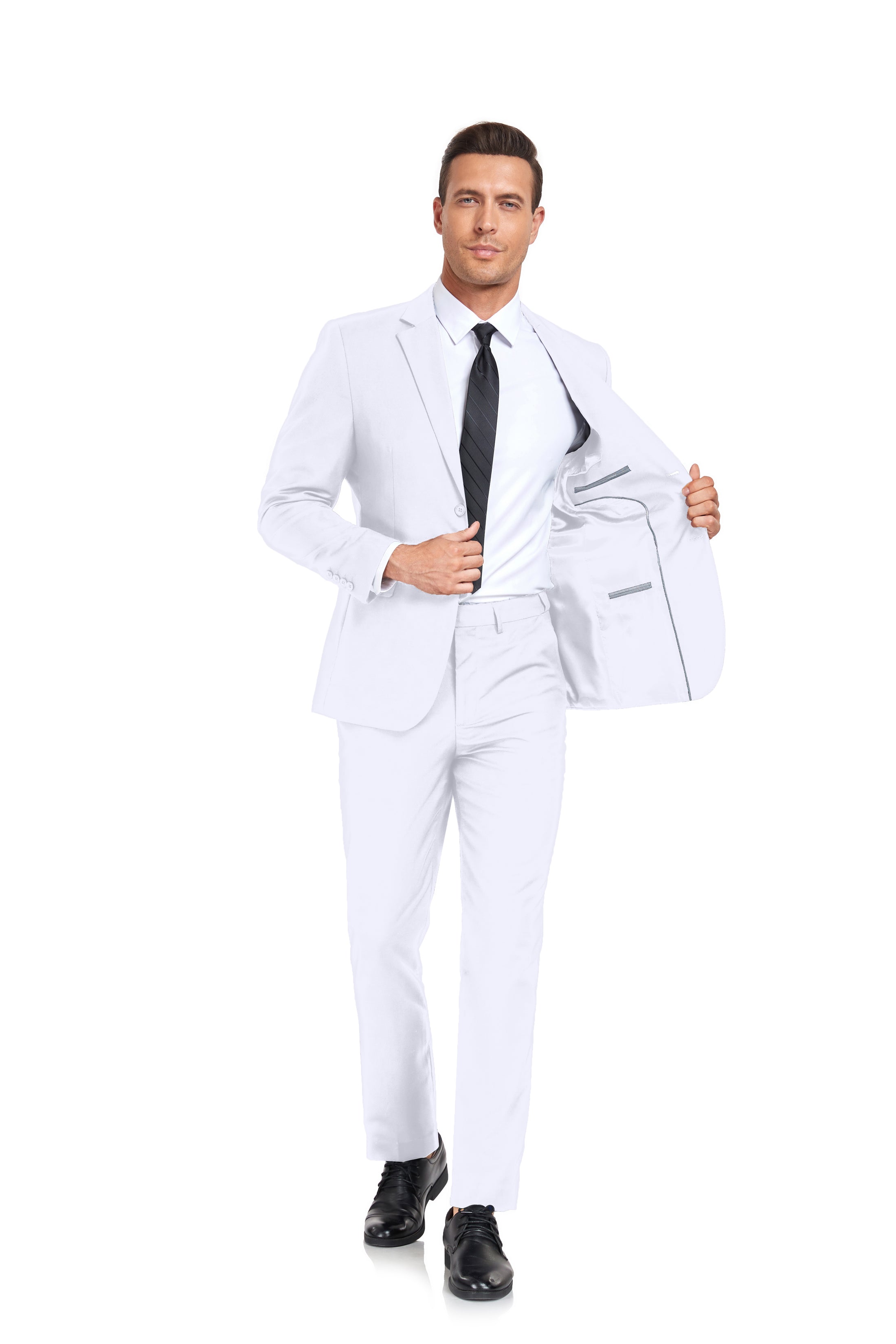 Two Button 2 Pieces Men's Suits Jacket+Pants（MORE COLORS+)