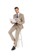 Load image into Gallery viewer, Two Button 2 Pieces Men's Suits Jacket+Pants（MORE COLORS+)
