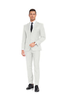 Two Button 2 Pieces Men's Suits Jacket+Pants（MORE COLORS+)