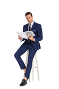 Load image into Gallery viewer, Two Button 2 Pieces Men's Suits Jacket+Pants（MORE COLORS+)
