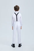 Charger l'image dans la visionneuse de la galerie, White Tuxedo 5 Piece Boys Suits
