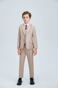 Bild in Galerie-Betrachter laden, Champagne Kid Formal Classic Suits Set 5 Piece Boys Suits
