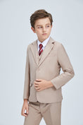 Bild in Galerie-Betrachter laden, Champagne Kid Formal Classic Suits Set 5 Piece Boys Suits
