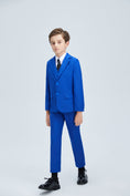 Bild in Galerie-Betrachter laden, Royal Blue Formal Classic 5 Piece Kids Boys Suits
