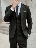 Load image into Gallery viewer, Men's Wedding Suits Business Formal Work Wear Suits 3 Piece Suits
