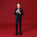 Bild in Galerie-Betrachter laden, Navy Kid Formal Classic 5 Piece Boys Suits
