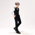 Bild in Galerie-Betrachter laden, Black Classic Suits Set 5 Piece Boys Suits
