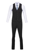 Load image into Gallery viewer, Stripe Men's 3 Piece Suits Double Breasted Blazer Vest Pants(MORE COLORS+)
