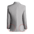 Charger l'image dans la visionneuse de la galerie, Light Gray Boys Formal Blazer Online, School Jacket
