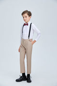 Bild in Galerie-Betrachter laden, Champagne Kid Formal Classic Suits Set 5 Piece Boys Suits
