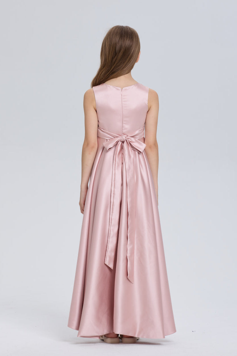 Fashion Ruffle Chiffon Flower Girl Dress