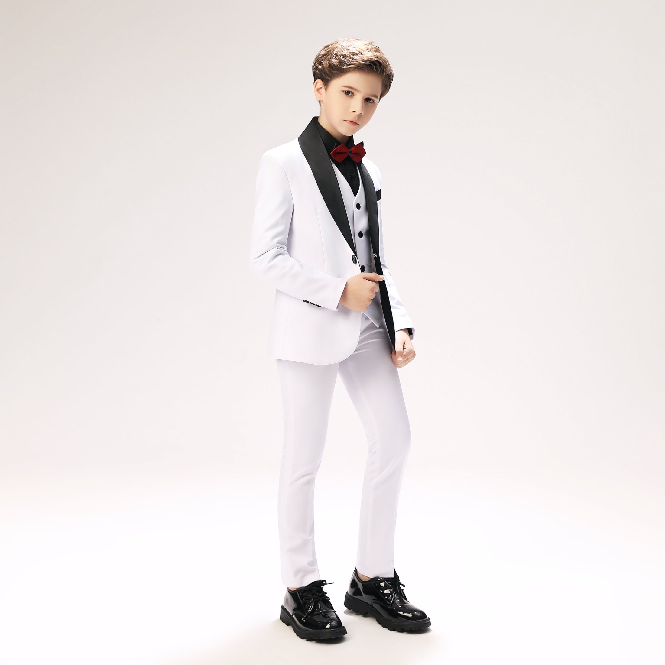 Formal 5 Piece Boys Suits（MORE COLORS+)