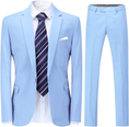 Load image into Gallery viewer, Single-Breasted One Button Center 2 Pieces Men's Suit
