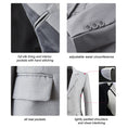 Charger l'image dans la visionneuse de la galerie, Light Gray Boys Formal Blazer Online, School Jacket
