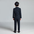 Cargar la imagen en la vista de la galería, Unique Design Slim Fit Modern 5 Piece Boys Suits
