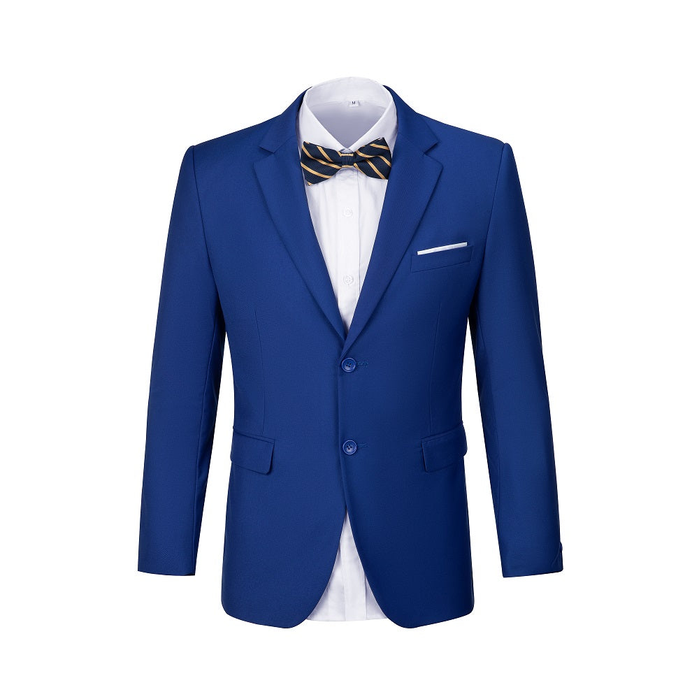 Royal Blue Men's Two Button Blazer for Party, Wedding and Business