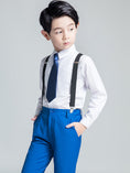 Cargar la imagen en la vista de la galería, Royal Blue Formal Classic 5 Piece Kids Boys Suits
