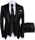 Charger l'image dans la visionneuse de la galerie, Fashion Slim Fit Wedding Prom 3 Piece Mens Suits
