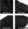 Load image into Gallery viewer, Retro Tweed Herringbone Slim Fit Notch Lapel Tuxedos Set Prom 3 Piece Men's Suit
