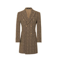 Cargar la imagen en la vista de la galería, Men's Wool Coat Winter Double Breasted Long Coat 2780
