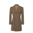 Men's Wool Coat Winter Double Breasted Long Coat 2780