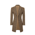 Cargar la imagen en la vista de la galería, Men's Wool Coat Winter Double Breasted Long Coat 2780
