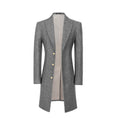 Charger l'image dans la visionneuse de la galerie, Men's Wool Coat Winter Trench Long Coat With Pockets 2774
