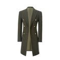 Charger l'image dans la visionneuse de la galerie, Men's Coat Winter Double Breasted Long Coat 2778
