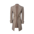 Charger l'image dans la visionneuse de la galerie, Men's Coat Winter Double Breasted Long Coat 2770
