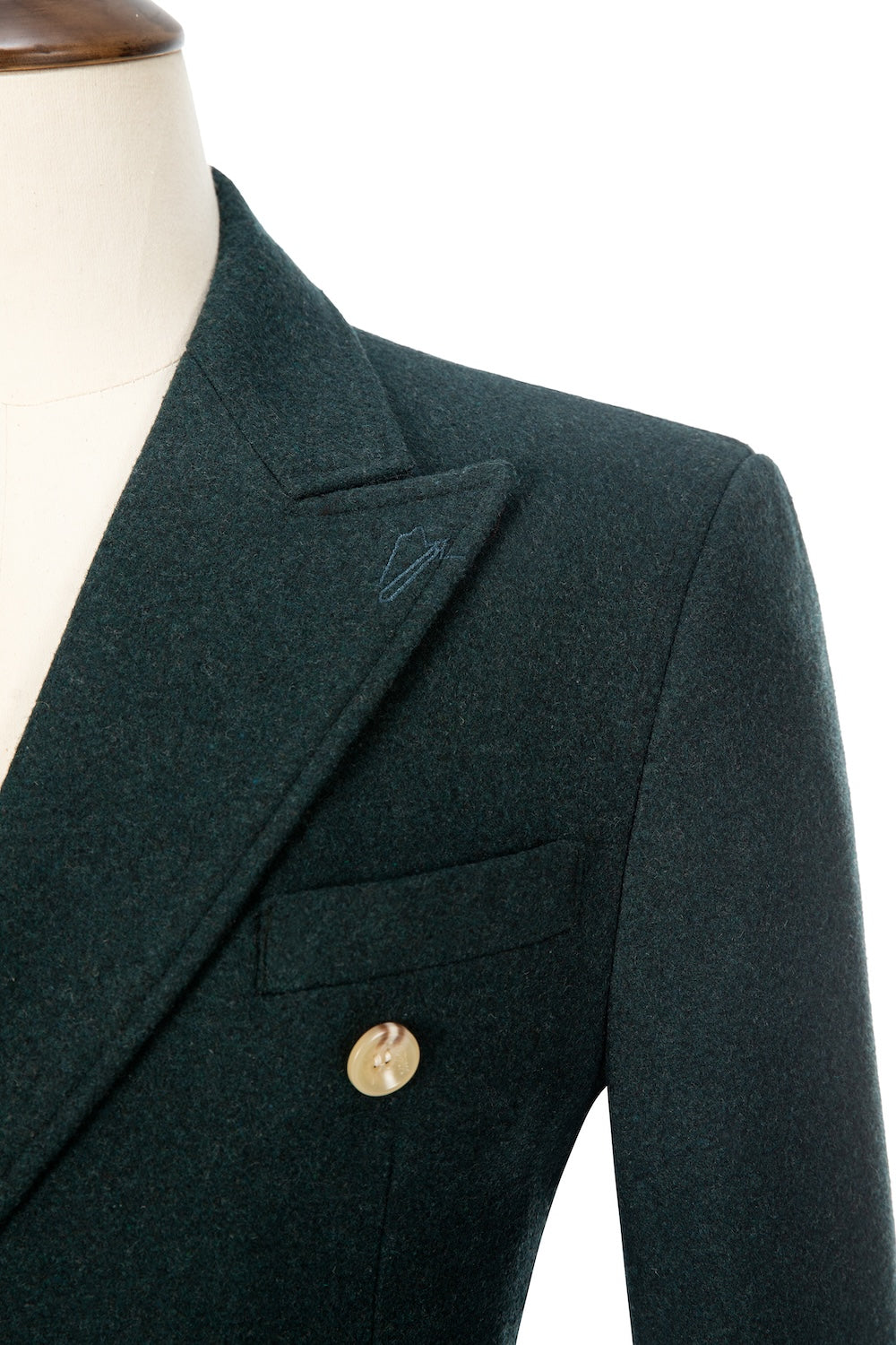 Men's Wool Coat Winter Double Breasted Long Coat 2779