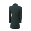 Load image into Gallery viewer, Men's Wool Coat Winter Double Breasted Long Coat 2779
